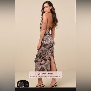 Lulus Animal Print Dress